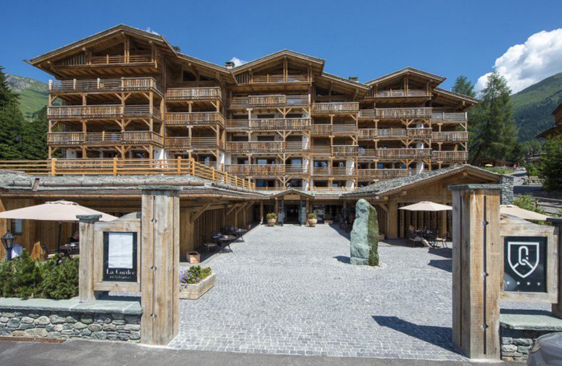 La Cordee Des Alpes Sup Hotel Verbier Bagian luar foto