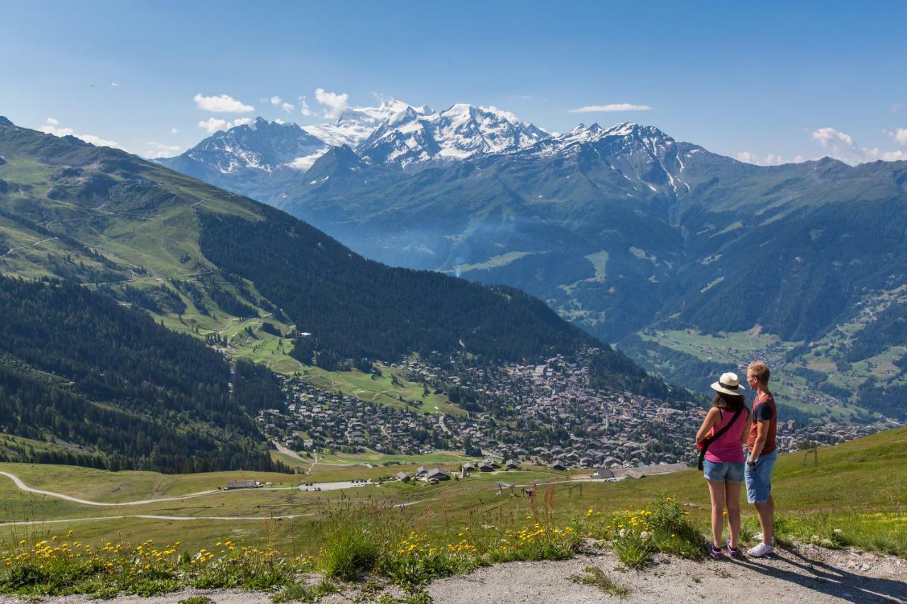 La Cordee Des Alpes Sup Hotel Verbier Bagian luar foto